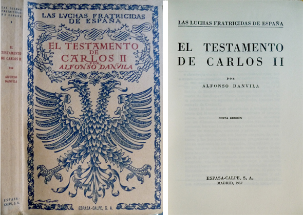 El testamento de Carlos II.