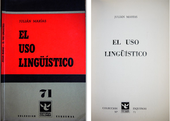 El uso lingüístico.