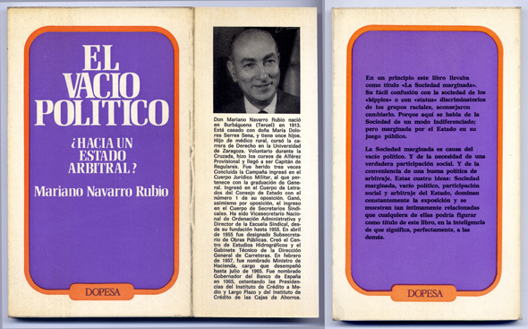 El vacío político. ¿Hacia un Estado arbitral?.