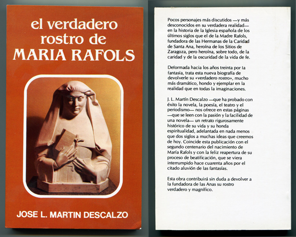 El verdadero rostro de María Rafols.