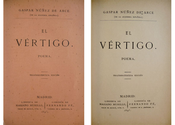 El Vértigo. Poema.