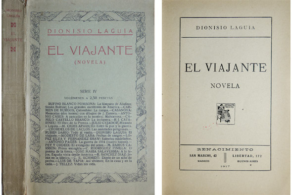 El viajante. Novela.