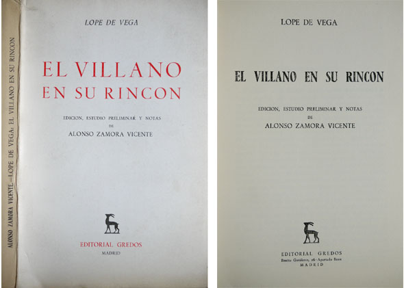 El villano en su rincón. Edición, estudio preliminar y notas …