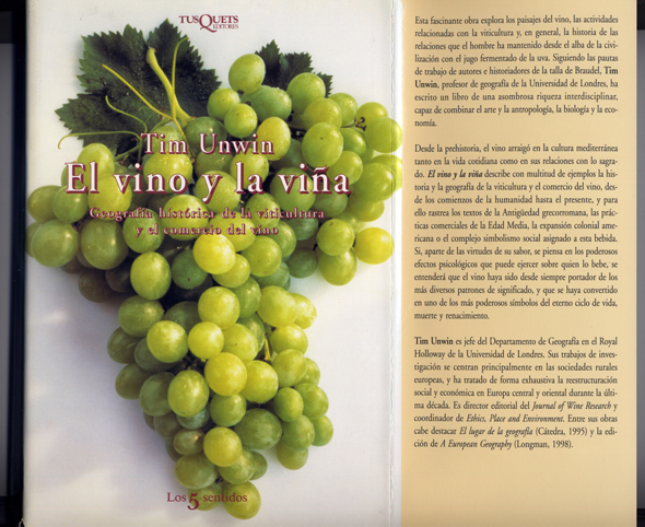 El Vino y la Viña. Geografía histórica de la viticultura …