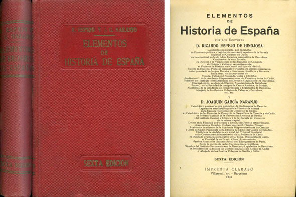 Elementos de Historia de España.
