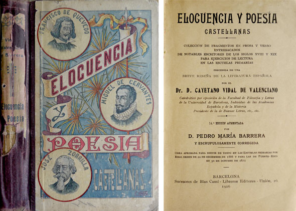 Elocuencia y Poesía Castellanas. Colección de fragmentos en prosa y …