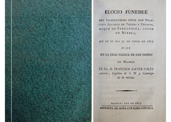 Elogio Fúnebre del Excelentísimo Señor Don Francisco Álvarez de Toledo …