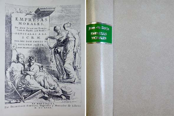 Empresas Morales de Don Juan de Borja. Sácalas a luz …