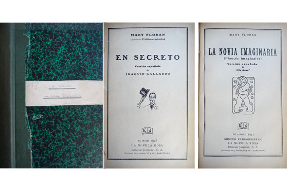En secreto. Versión española de Joaquín Gallardo. (Seguido de:) La …