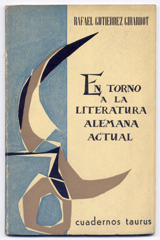 En torno a la literatura alemana contemporánea.
