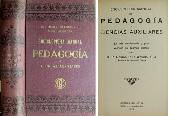 Enciclopedia Manual de Pedagogía y Ciencias auxiliares.