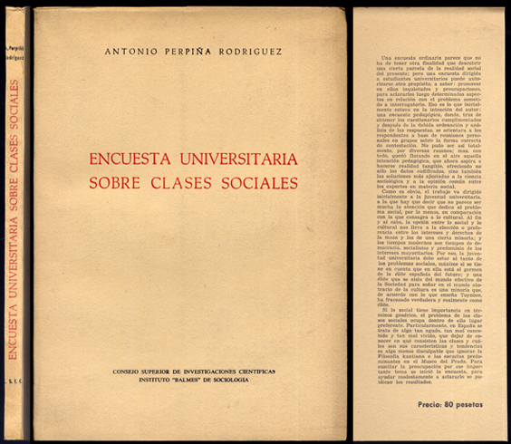 Encuesta universitaria sobre clases sociales.