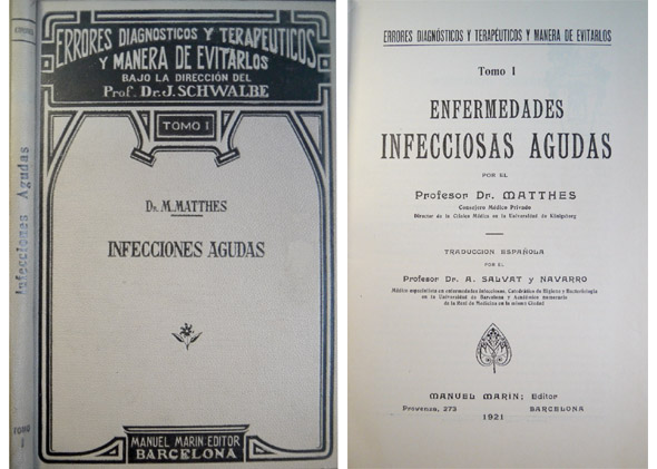 Enfermedades Infecciosas Agudas. Traducción y Prólogo de A. Salvat y …