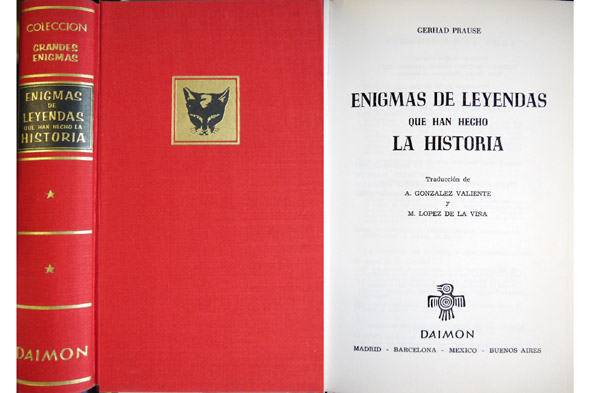 Enigmas de Leyendas que han hecho la Historia. Traducción de …