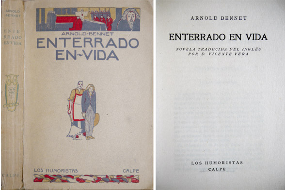 Enterrado en vida. Novela. Traducción por Vicente Vera.