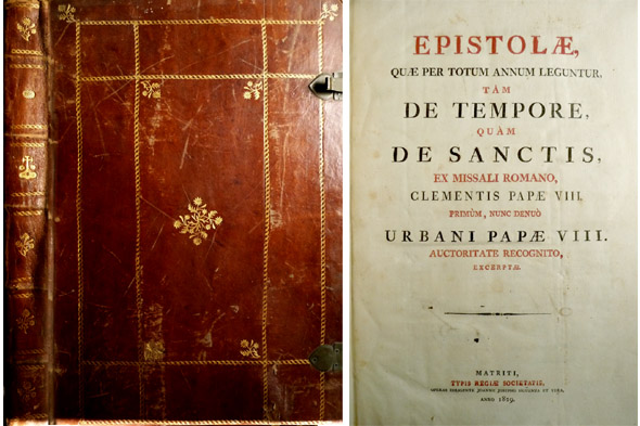 Epistolae quae per totum annum leguntur tam de Tempore quam …