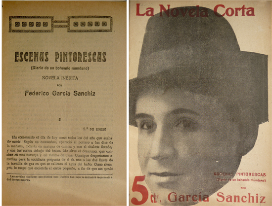 Escenas pintorescas. Diario de un bohemio mundano. Novela.
