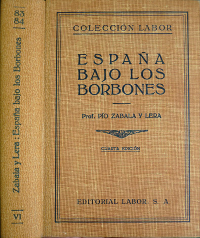 España bajo los Borbones.