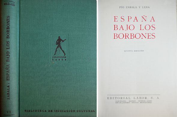 España bajo los Borbones.