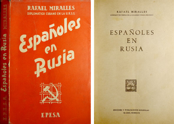 Españoles en Rusia.