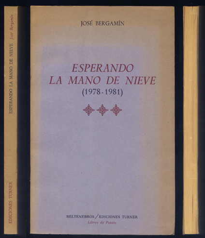 Esperando la mano de nieve (1978-1981).