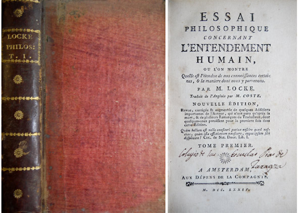 Essai Philosophique concernant l'Entendement Humain, ou l'on montre quelle est …