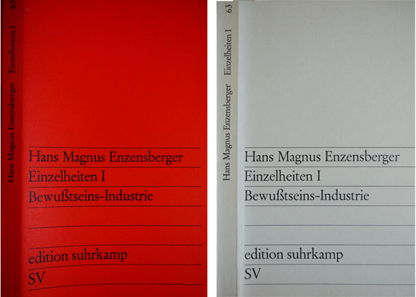 Essays. Einzelheiten I : Die Bewusstseins-Industrie.