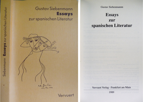 Essays zur spanischen Literatur.