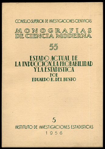 Estado actual de la inducción, la probabilidad y la estadística.