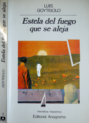 Estela del fuego que se aleja.