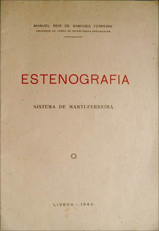 Estenografia. Sistema de Marti-Ferreira.