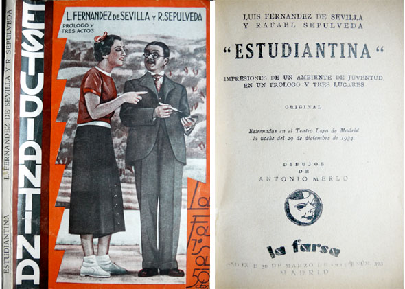 Estudiantina. Impresiones de un ambiente de juventud.
