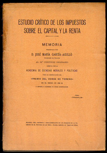 Estudio crítico de los Impuestos sobre el Capital y la …