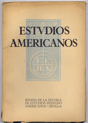 Estudios Americanos. Revista de la Escuela de Estudios Hispanoamericanos de …