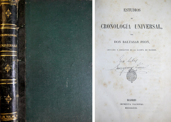 Estudios de Cronología Universal.