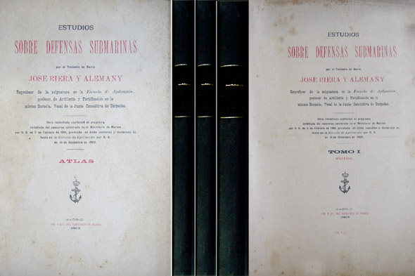 Estudios sobre Defensas Submarinas.