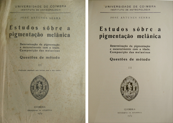 Estudos sôbre a pigmentação melânica. Determinaçao da pigmentação e escurecimento …