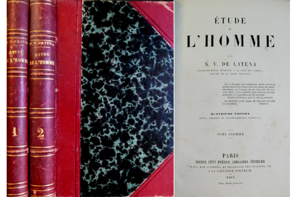 Étude de l'Homme. Quatriéme édition, revue, corrigée et considérablement augmentée.