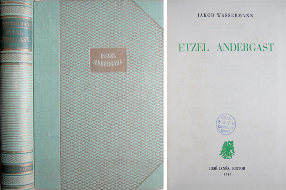 Etzel Andergast. Traducción del alemán por Luis Landínez.