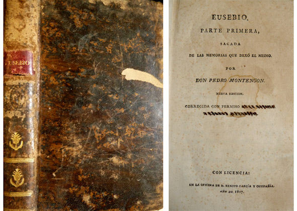 Eusebio. Nueva edición, corregida con permiso de la Suprema y …