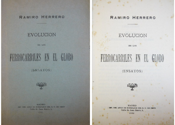 Evolución de los Ferrocarriles en el Globo. Ensayos.