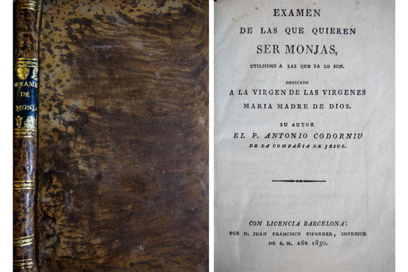 Examen de las que quieren ser monjas. Utilísimo a las …