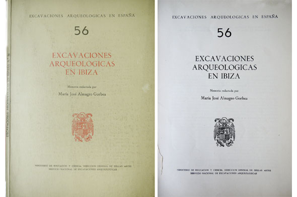 Excavaciones arqueológicas en Ibiza.