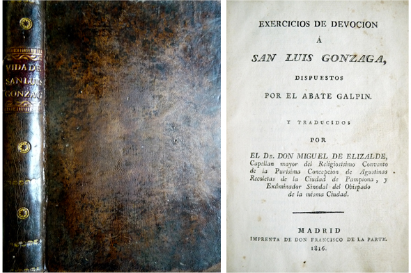 Exercicios de devoción a San Luis Gonzaga. Traducidos por Don …
