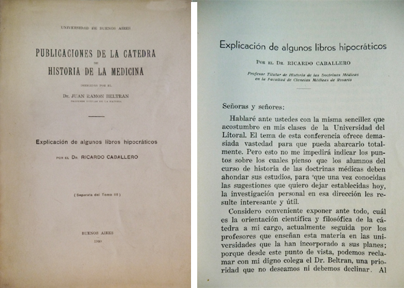 Explicación de algunos libros hipocráticos.