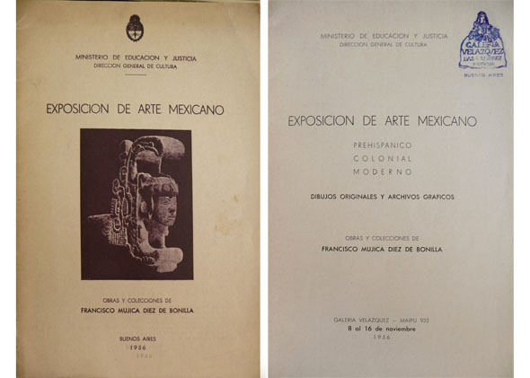Exposición de Arte Mexicano. Prehispánico, Colonial y Moderno. Dibujos originales …