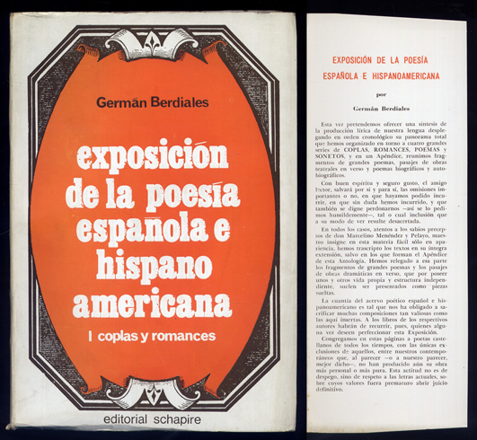 Exposición de la Poesía Española e Hispanoamericana. I: Coplas y …