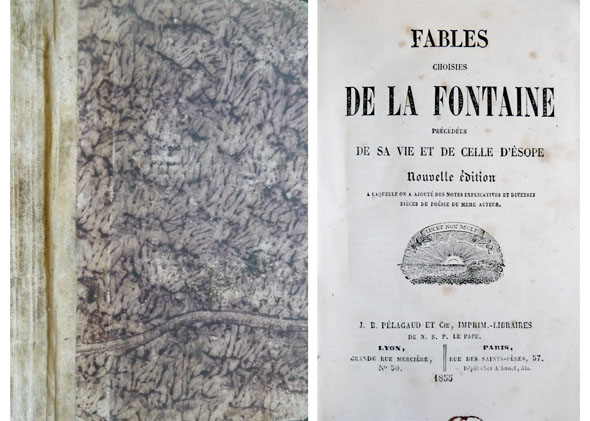 Fables choisies. Précédées de sa vie et de celle d'Ésope. …