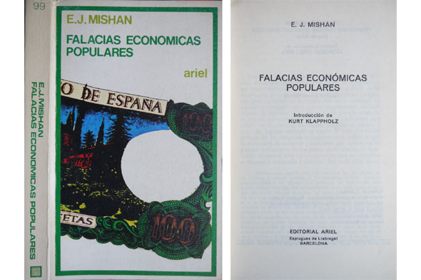 Falacias económicas populares. Introducción de Kurt Klappholz. Traducción de Leopoldo …