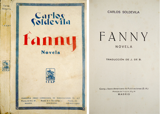 Fanny. Novela. Traducción de J. de B.